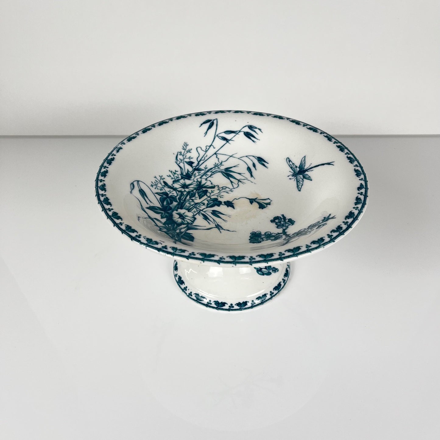 "Carmen" fruit bowl, Sarreguemines, circa 1879 to 1918