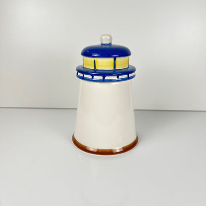 Pot à Cookie / boite en céramique "phare"