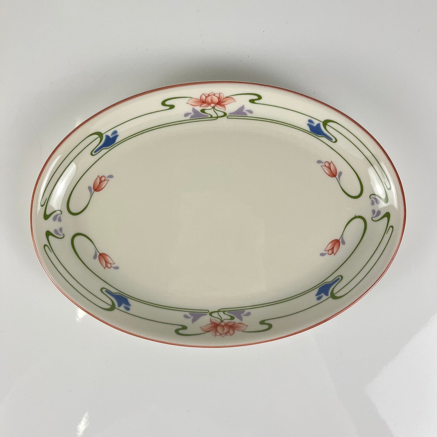 Duo de ravier Villeroy & Boch, modele "Florida"