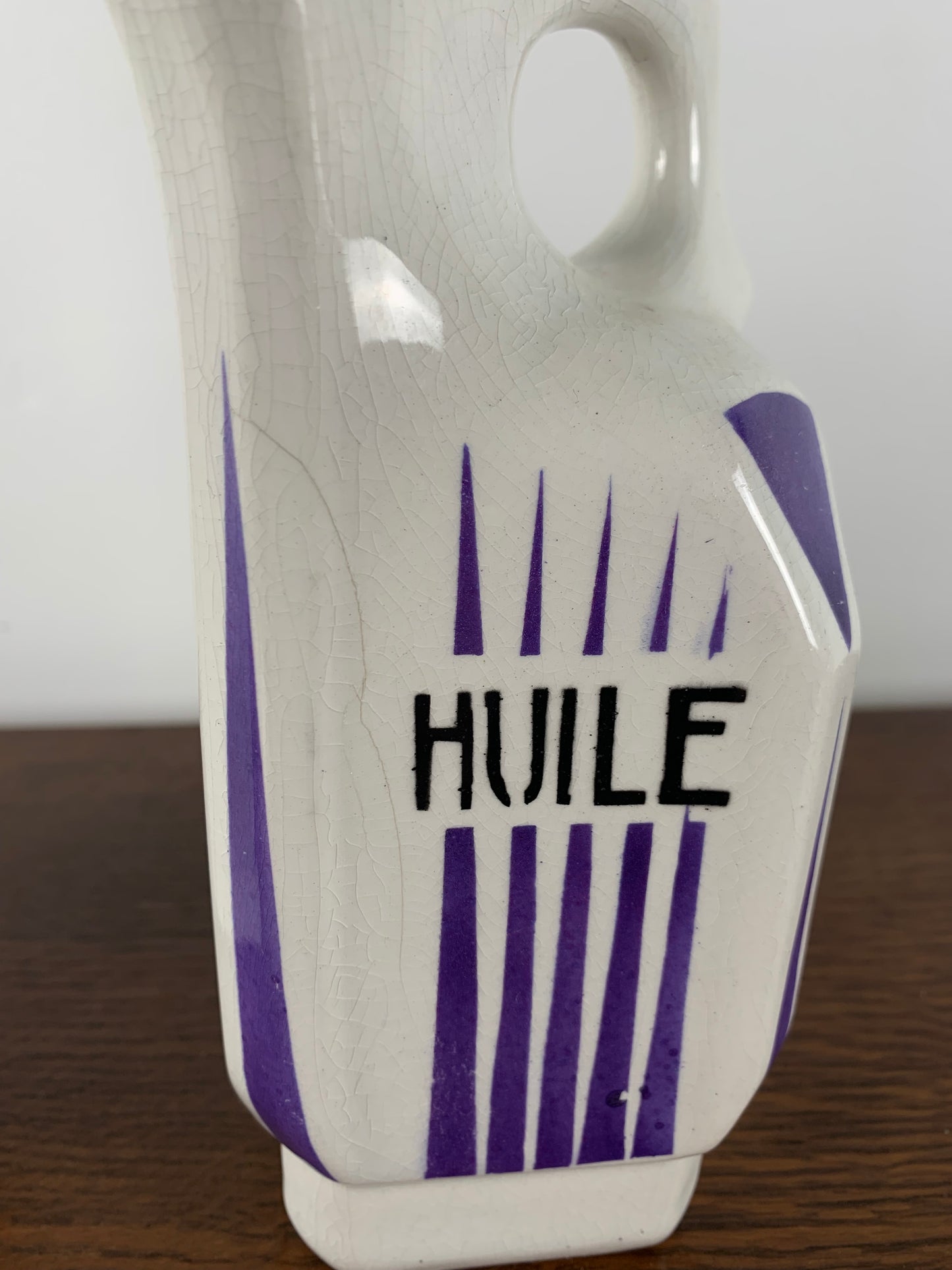 Ensemble d'huile & vinaigre Art déco, Nimy, Belgique, 1930