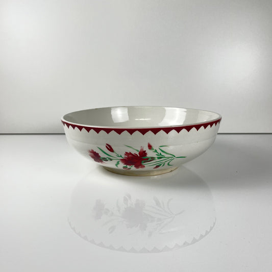 Saladier "Oeillet" Sarreguemines, 1920-50