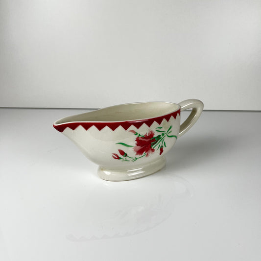 Saucière "Oeillet" Sarreguemines, 1920-50