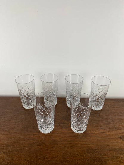 Set de 6 verres Long drink en cristal, Waterford