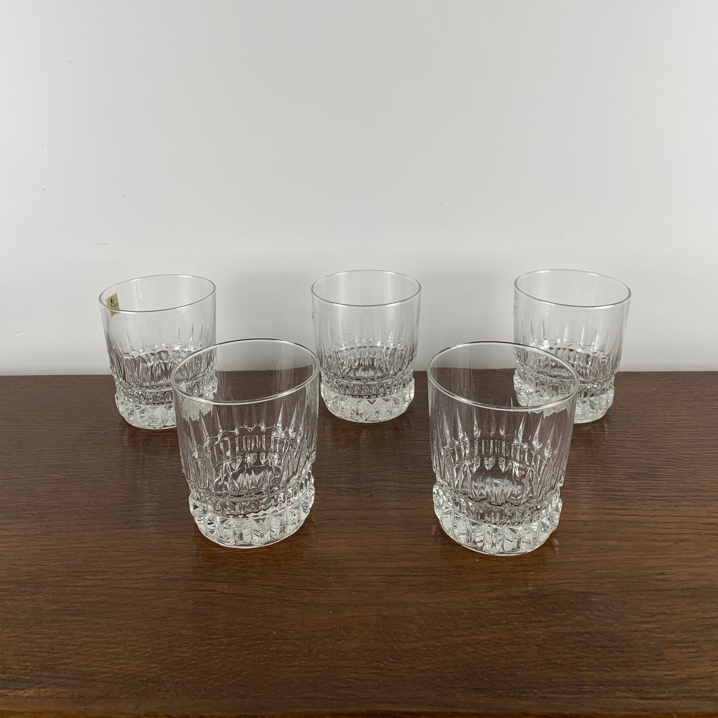 Set de 4+1 verres vintage Luminarc  modèle "Imperator "