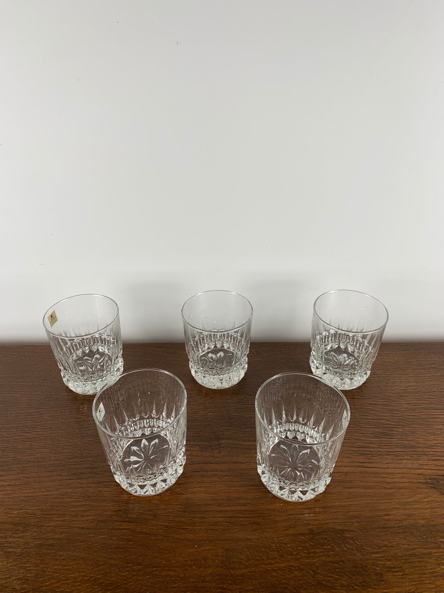 Set de 4+1 verres vintage Luminarc  modèle "Imperator "