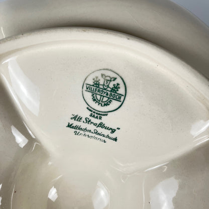 Villeroy & Boch "Old Strasbourg" aperitif dish, 20th century