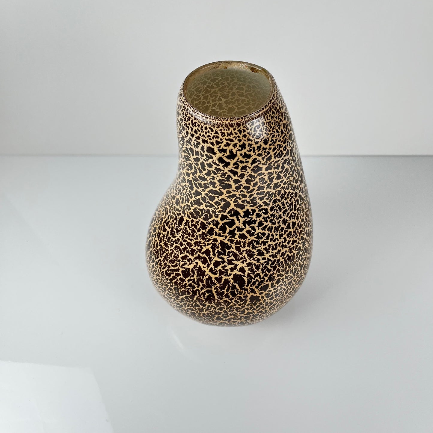 Vase with crackle decoration, Spain, 1990