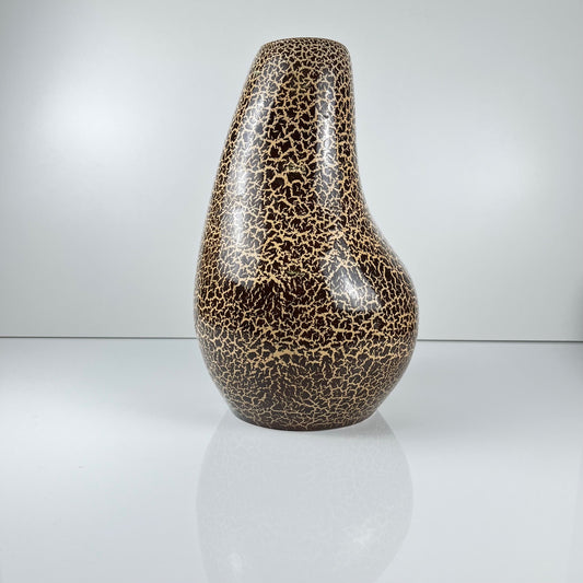 Vase décor craquelé , Espagne , 1990