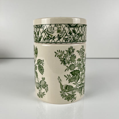 Boîte Mason's Ironstone, décor vert "Stratford", Angleterre , 1970