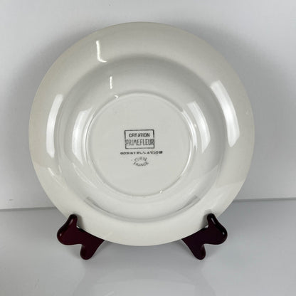 Set de 6 assiettes creuses GIEN, Création Primefleur, modele "Constellation" , 1950