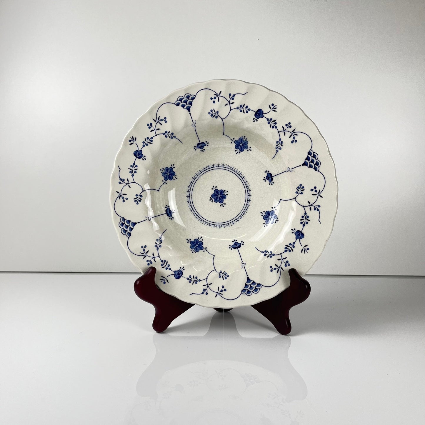 Lot de 6 assiettes creuses "Finlandia" par Myott, angleterre, 1980