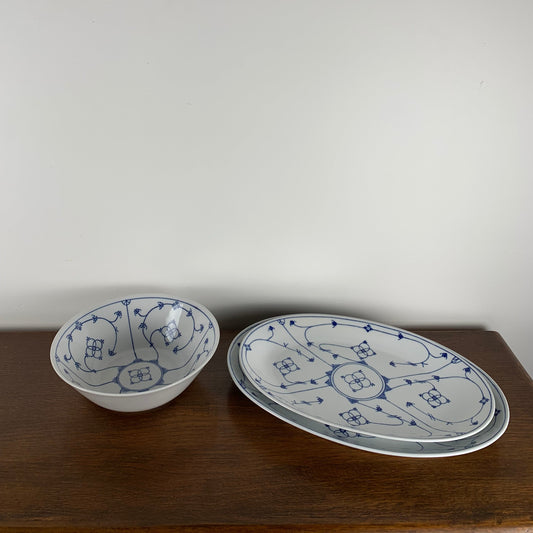 Winterling Bavaria platter and salad bowl