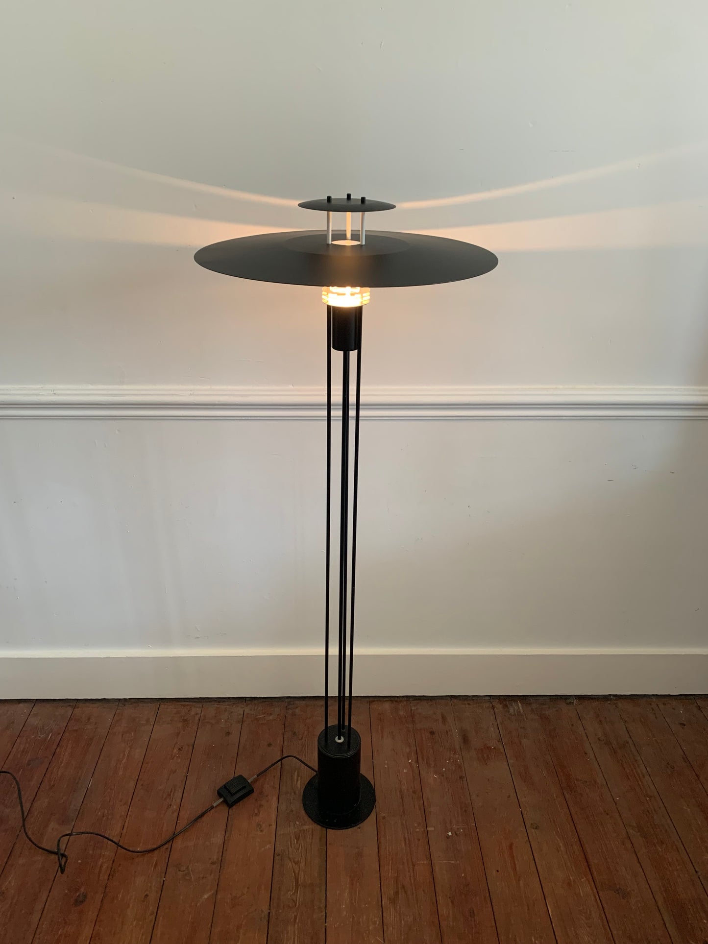 “3-Line” FloorLamp By Benny Frandsen, 1980