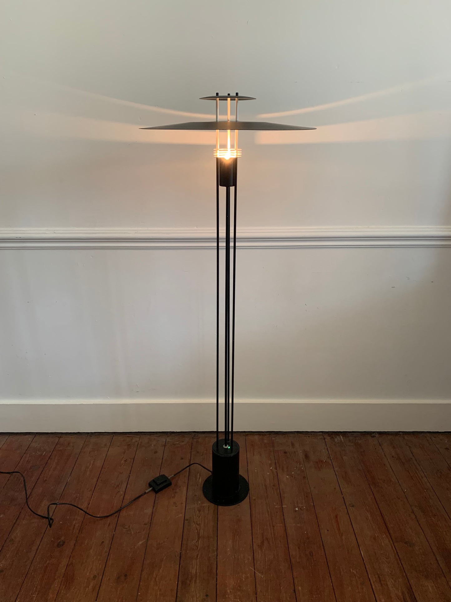 “3-Line” FloorLamp By Benny Frandsen, 1980