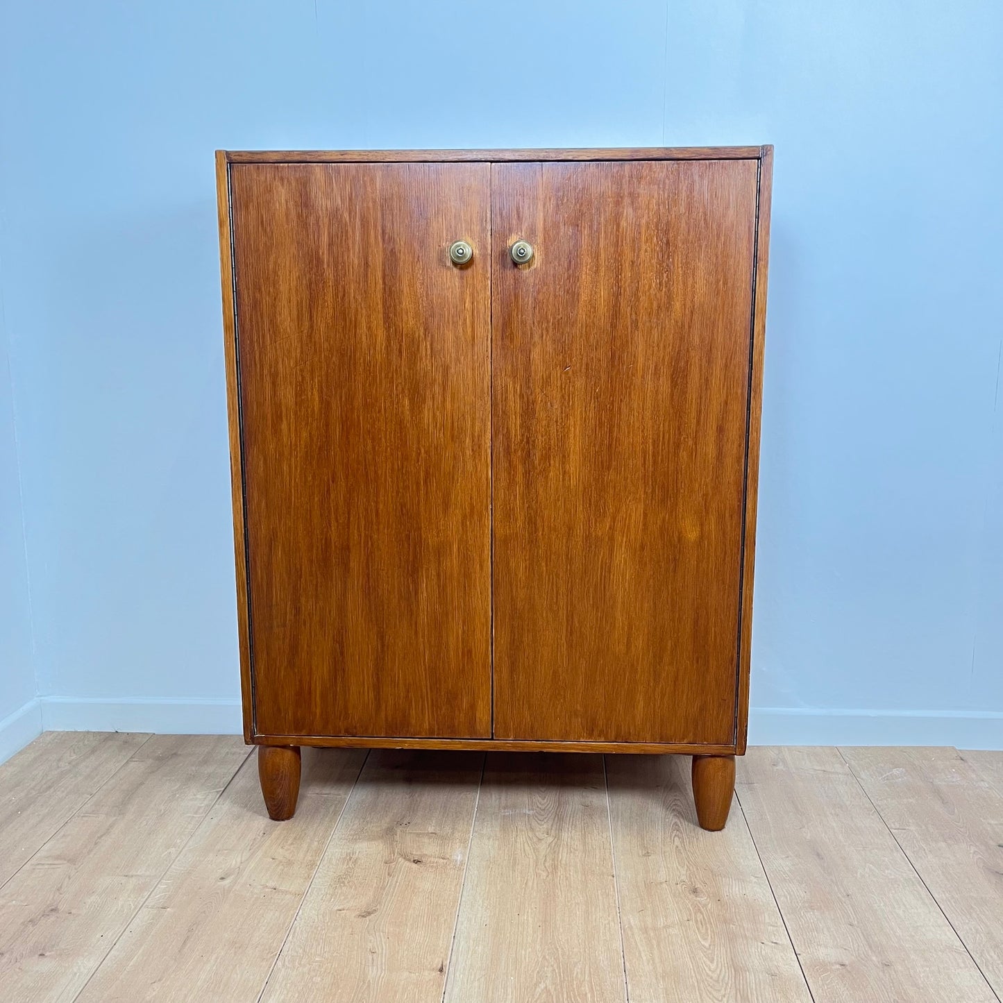 Meuble à chaussure vintage en bois