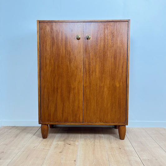 Meuble à chaussure vintage en bois