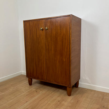 Meuble à chaussure vintage en bois