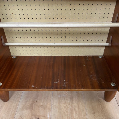 Meuble à chaussure vintage en bois