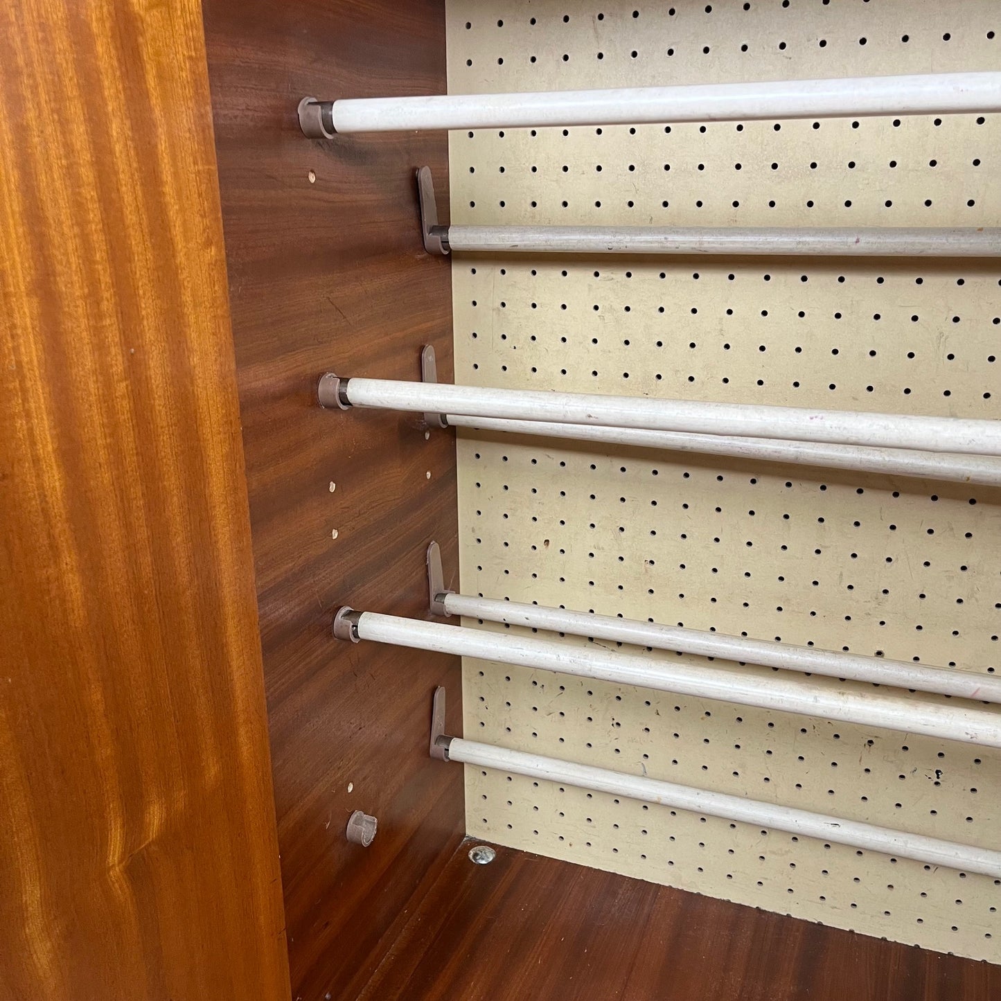 Meuble à chaussure vintage en bois