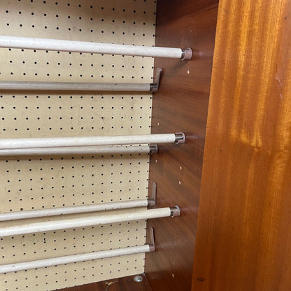 Meuble à chaussure vintage en bois