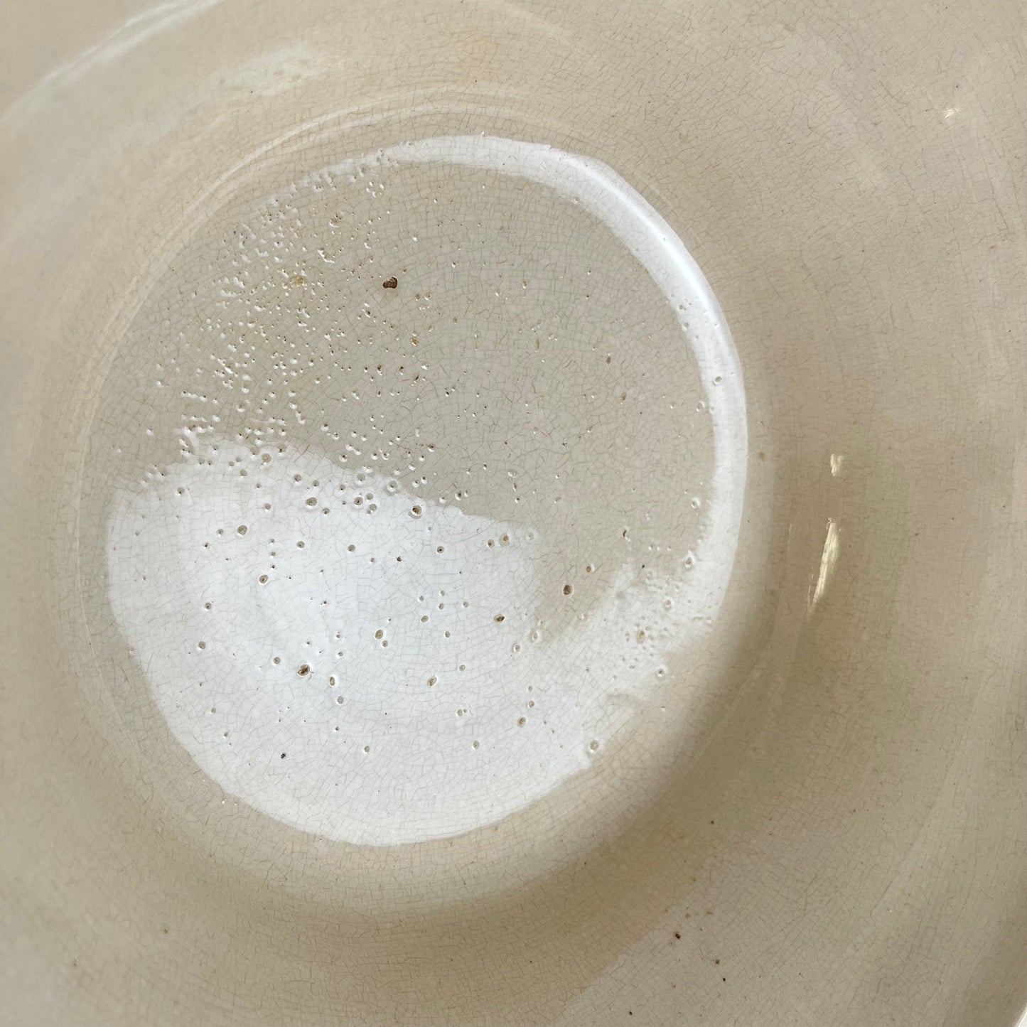 Saladier / Soupière sans couvercle  Sarreguemines motif fleur , première moitié du XXe siècle