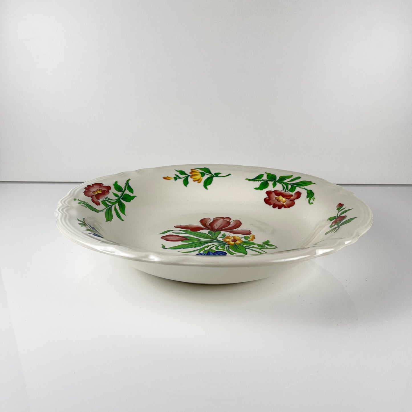 Grand plat creux Sarreguemines Cernay, 1970/80