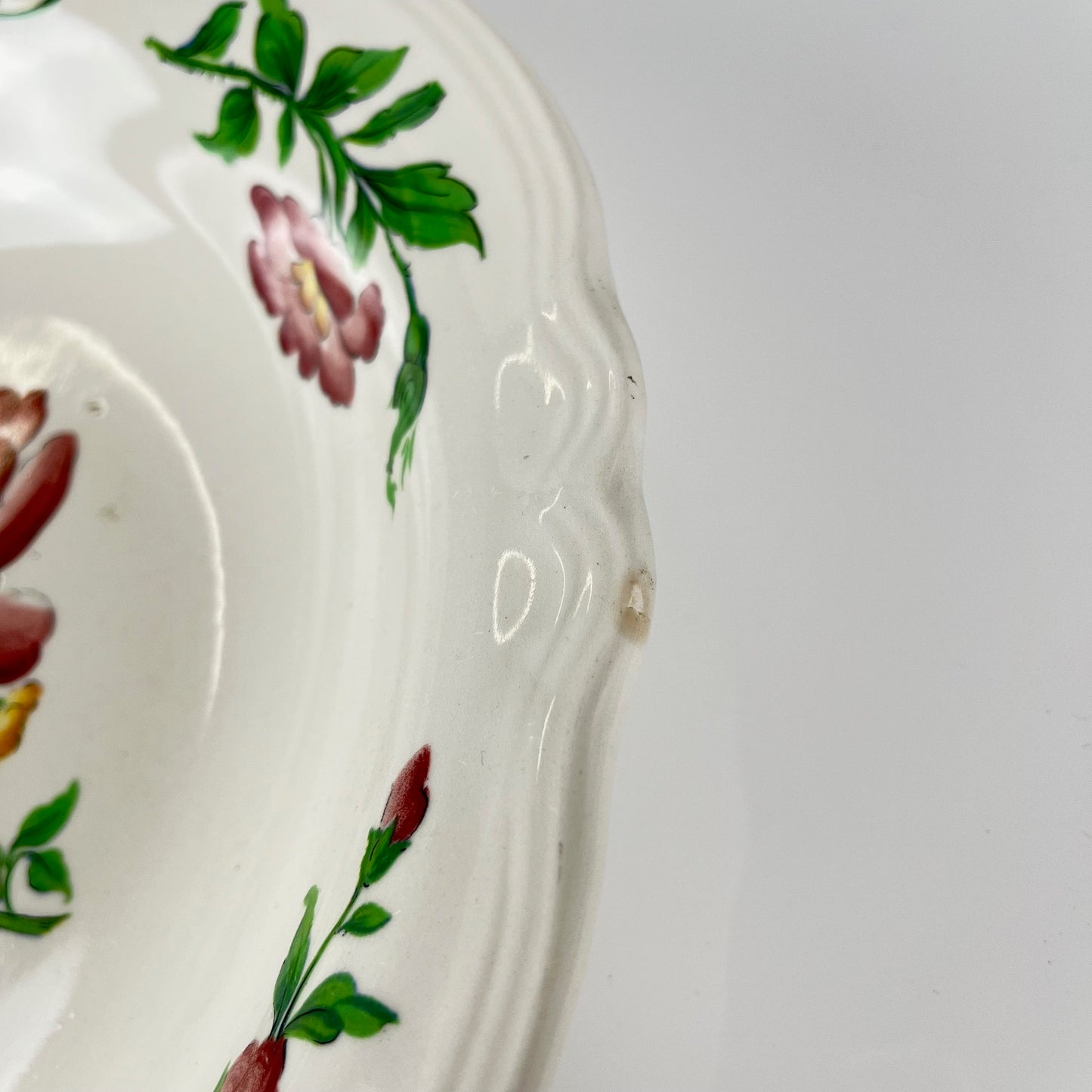 Grand plat creux Sarreguemines Cernay, 1970/80
