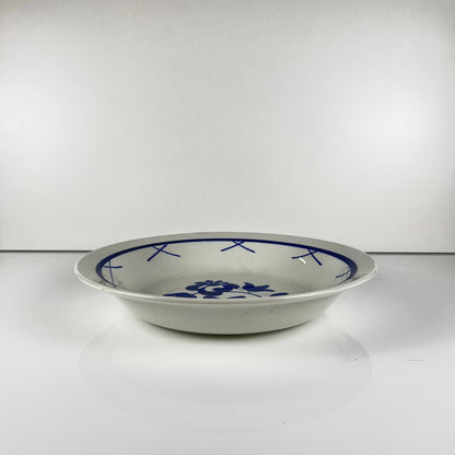 Saladier en porcelaine "Fontainebleau" de Gien, début XXe
