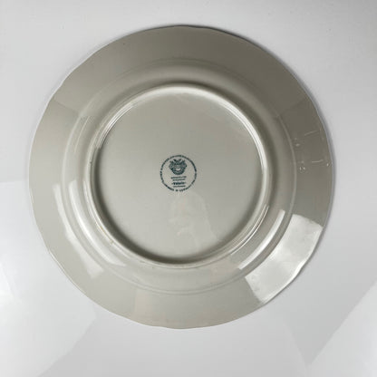 Plat à gateau Villeroy & Boch, modele "Valeria", tons rouge