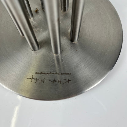 Vintage IKEA candle holder by K. & M. Hagberg, 1990