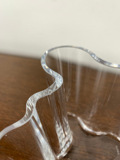 Alvar Aalto vase, Iittala, transparent 95mm