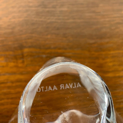 Alvar Aalto vase, Iittala, transparent 95mm