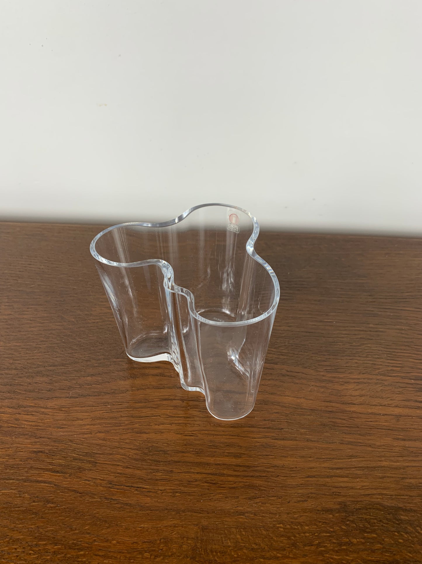 Alvar Aalto vase, Iittala, transparent 95mm