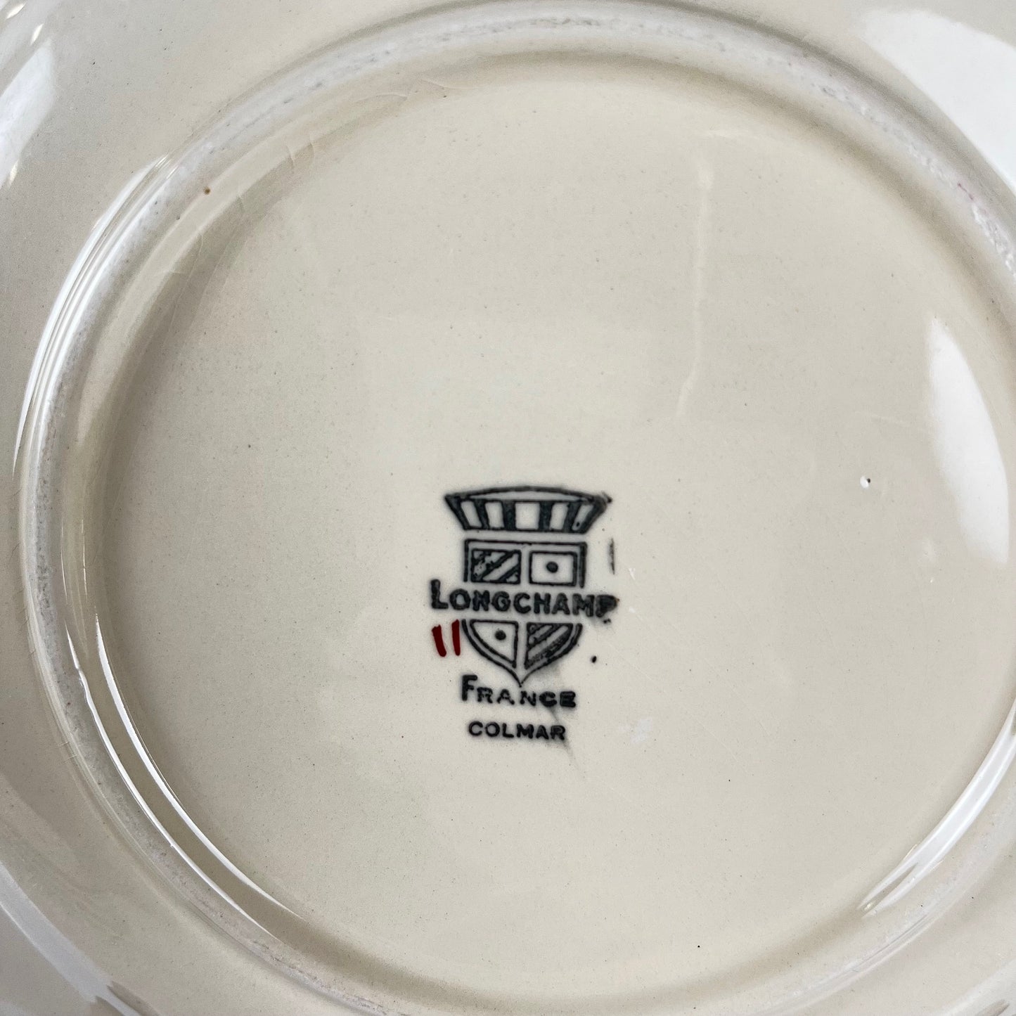 Longchamp "Colmar" model dinner plate set