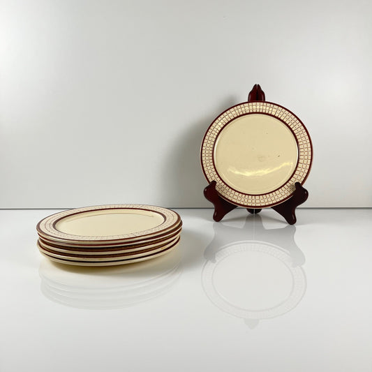 Longchamp "Colmar" model dessert plate set