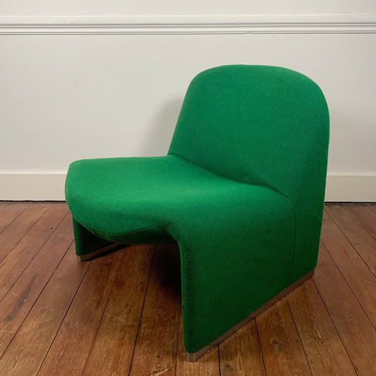 Alky armchair by G. Piretti – Emerald green, 1970s