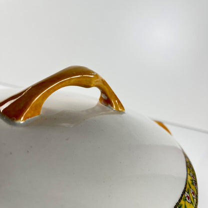 "Yvonne" iron earth soup tureen, Orchies, early 20th century