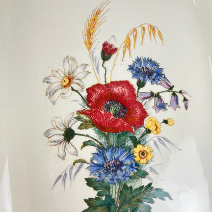 Large rectangular dish "Agreste" Sarreguemines, early 20th century.