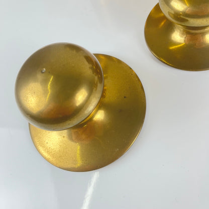 Set of 3 vintage gilt brass boxes, 1960s-1970s