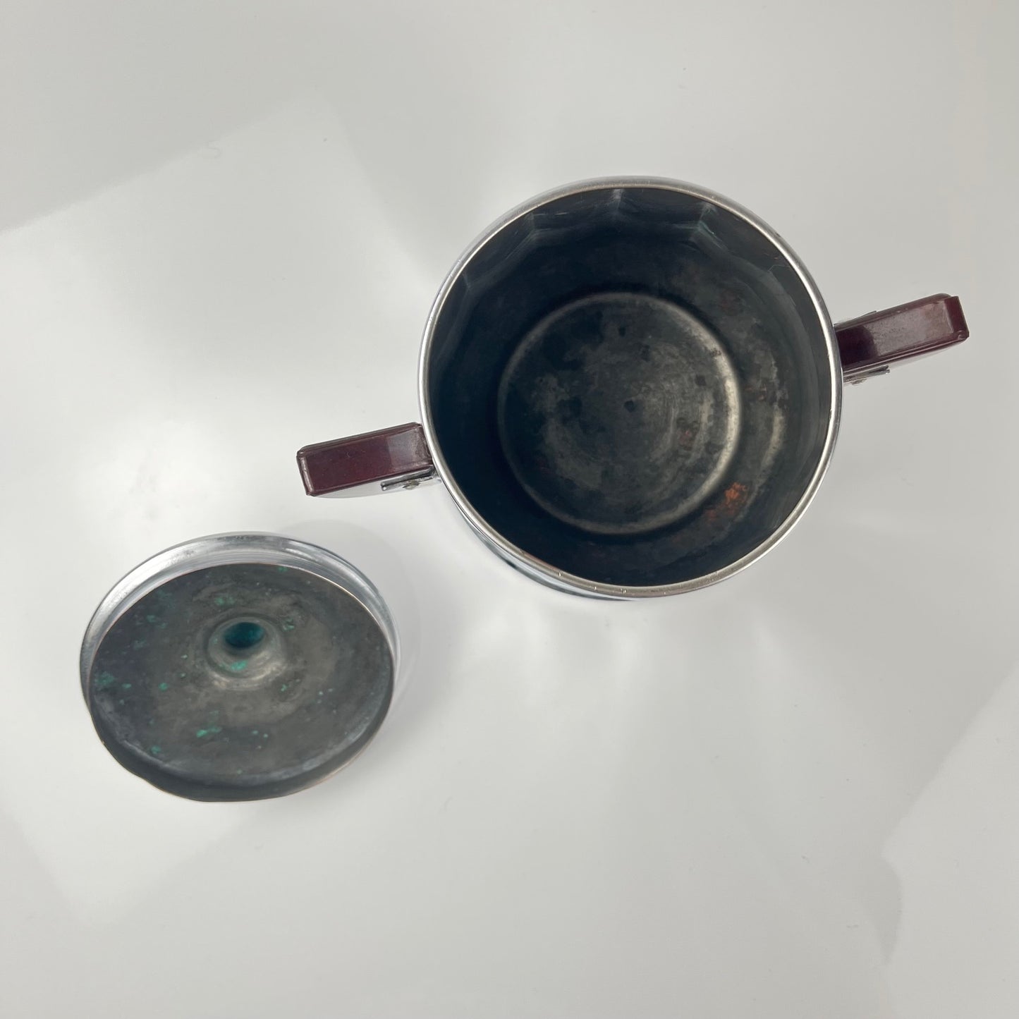 Set à café Art deco cafetière et sucrier , 1930/40