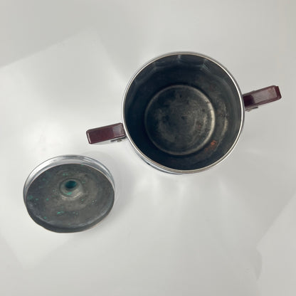 Set à café Art deco cafetière et sucrier , 1930/40