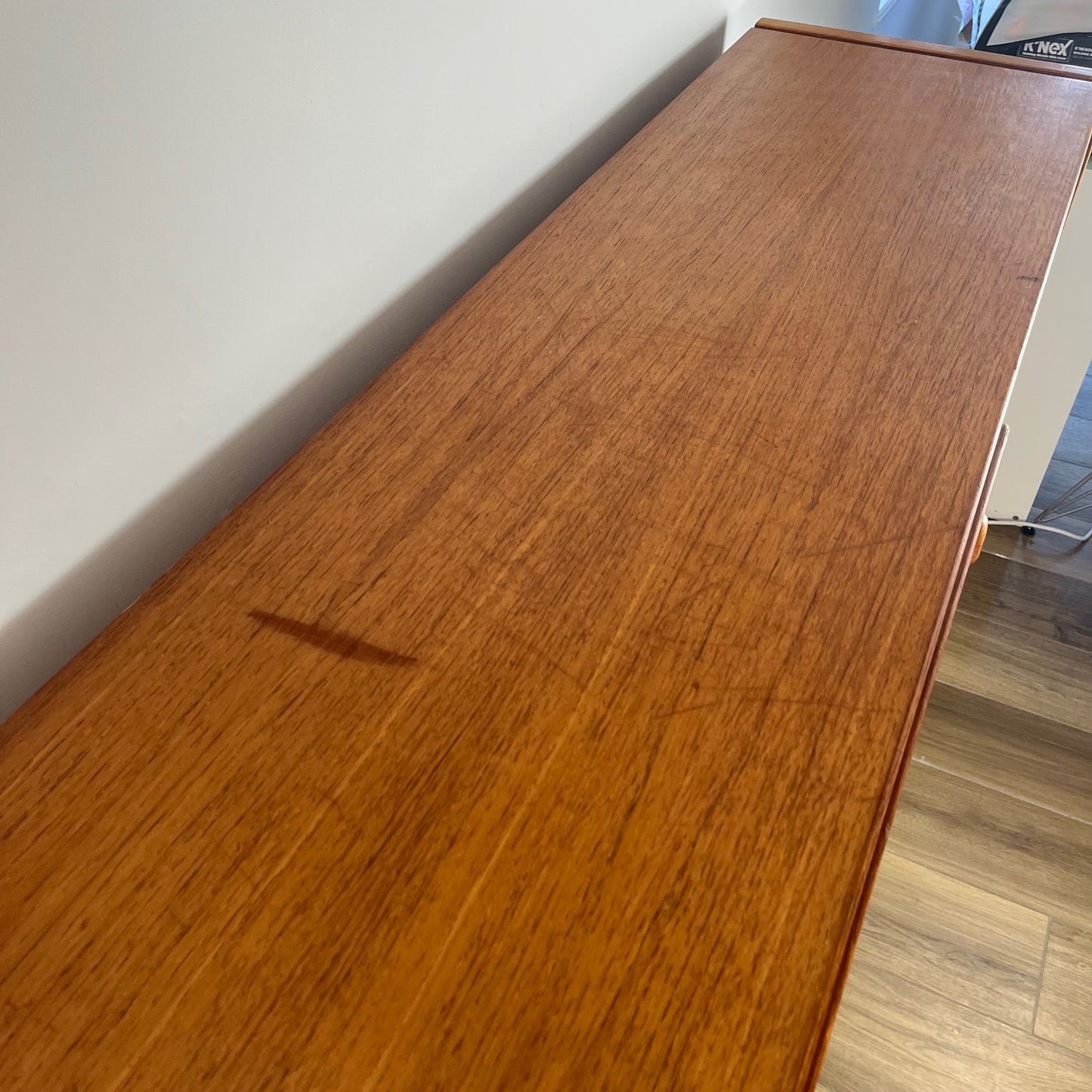 Buffet haut style scandinave en Teck, 1960