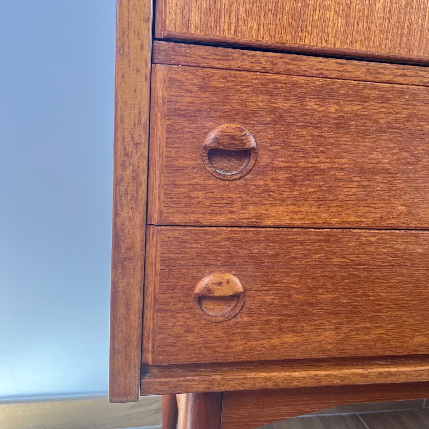 Buffet haut style scandinave en Teck, 1960