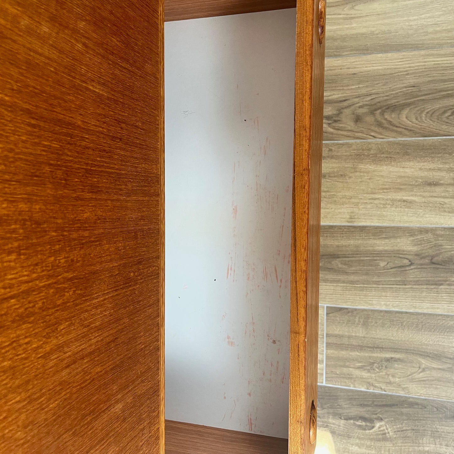Buffet haut style scandinave en Teck, 1960