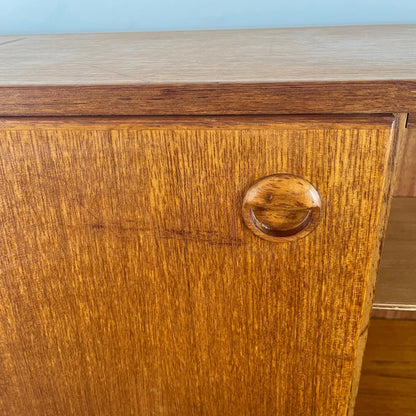 Buffet haut style scandinave en Teck, 1960