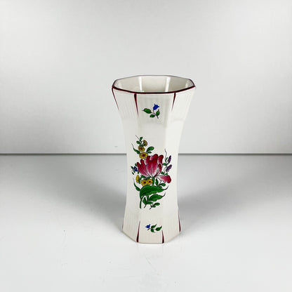 Petit vase tube KG Lunéville, modele "Réverbère"