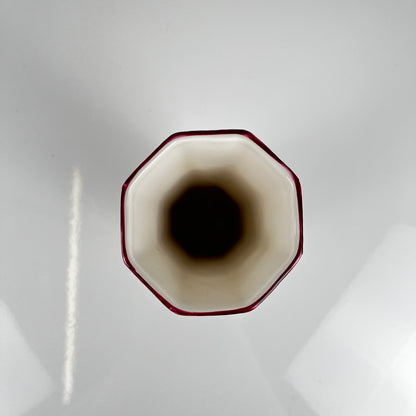 Petit vase tube KG Lunéville, modele "Réverbère"