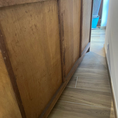 Buffet d'après guerre/ époque reconstruction en chêne , 1940/50