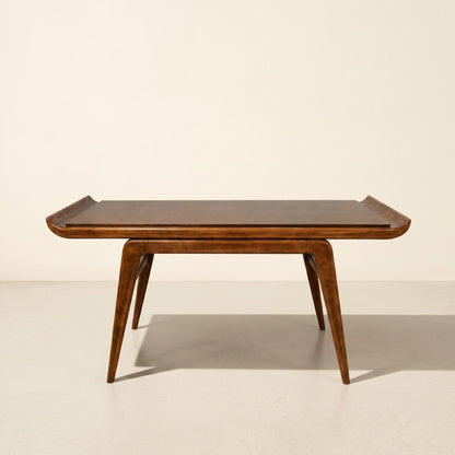 Table basse danoise en teck, design scandinave vintage Mid century 1960-70