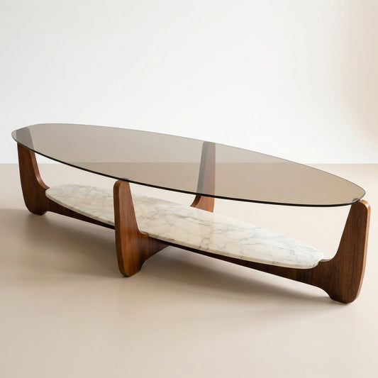 Table basse par Hugues Poignant , 1960/70, France